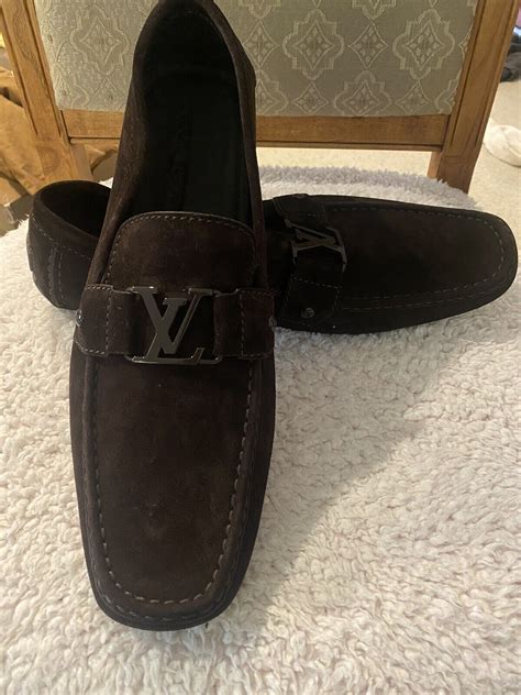 louis vuitton loafers size 13|louis vuitton suede loafers.